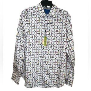 Robert Graham Classic-Fit Arthur Shirt sz M
